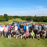 A group golf society at Gaudet Luce
