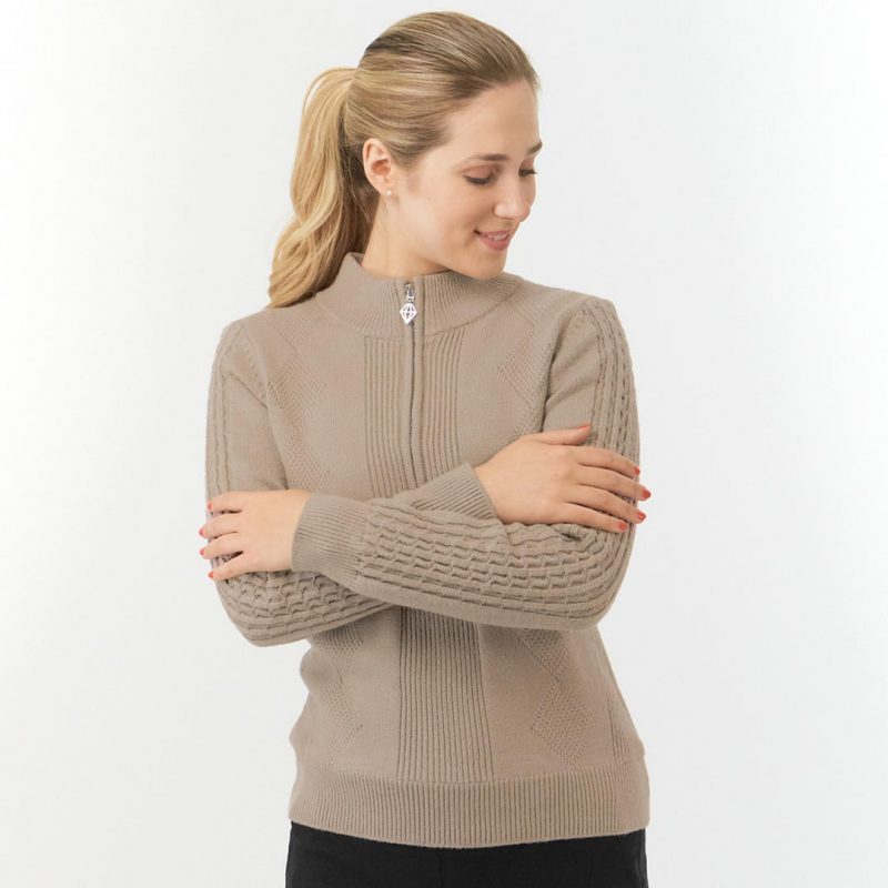Pure Golf Sorrell Lined Quarter Zip Ladies Golf Jumper - Image 3