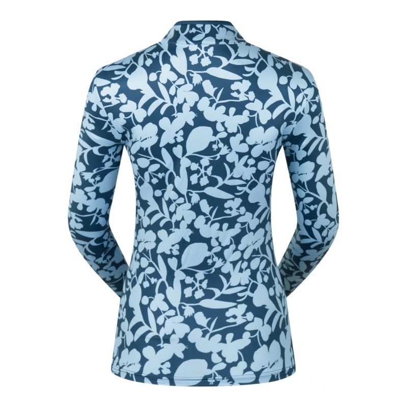 Pure Golf Ladies Ashlea Long Sleeve Zip Pullover - Image 2