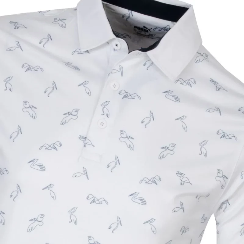 Puma Cloudspun Echo Polo Shirt - Image 3