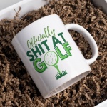 “Officially Sh*t at Golf” Mug - gaudet luce golf club
