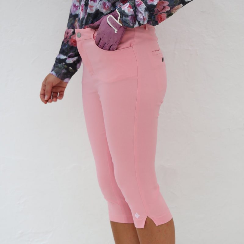 Famara Golf Pedal Pusher Trousers - Grapefruit