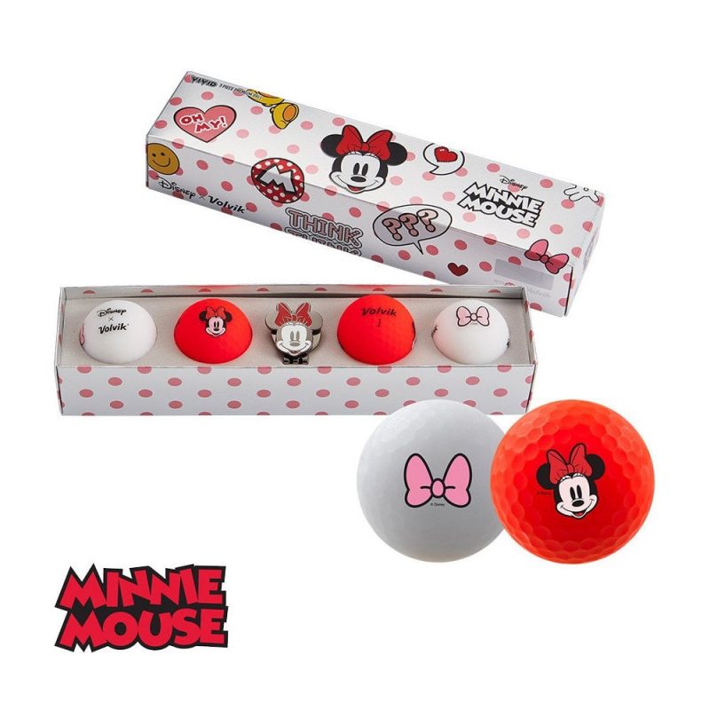 Volvik Minnie Mouse Golf Ball Gift Set - Gudet Luce Golf Club