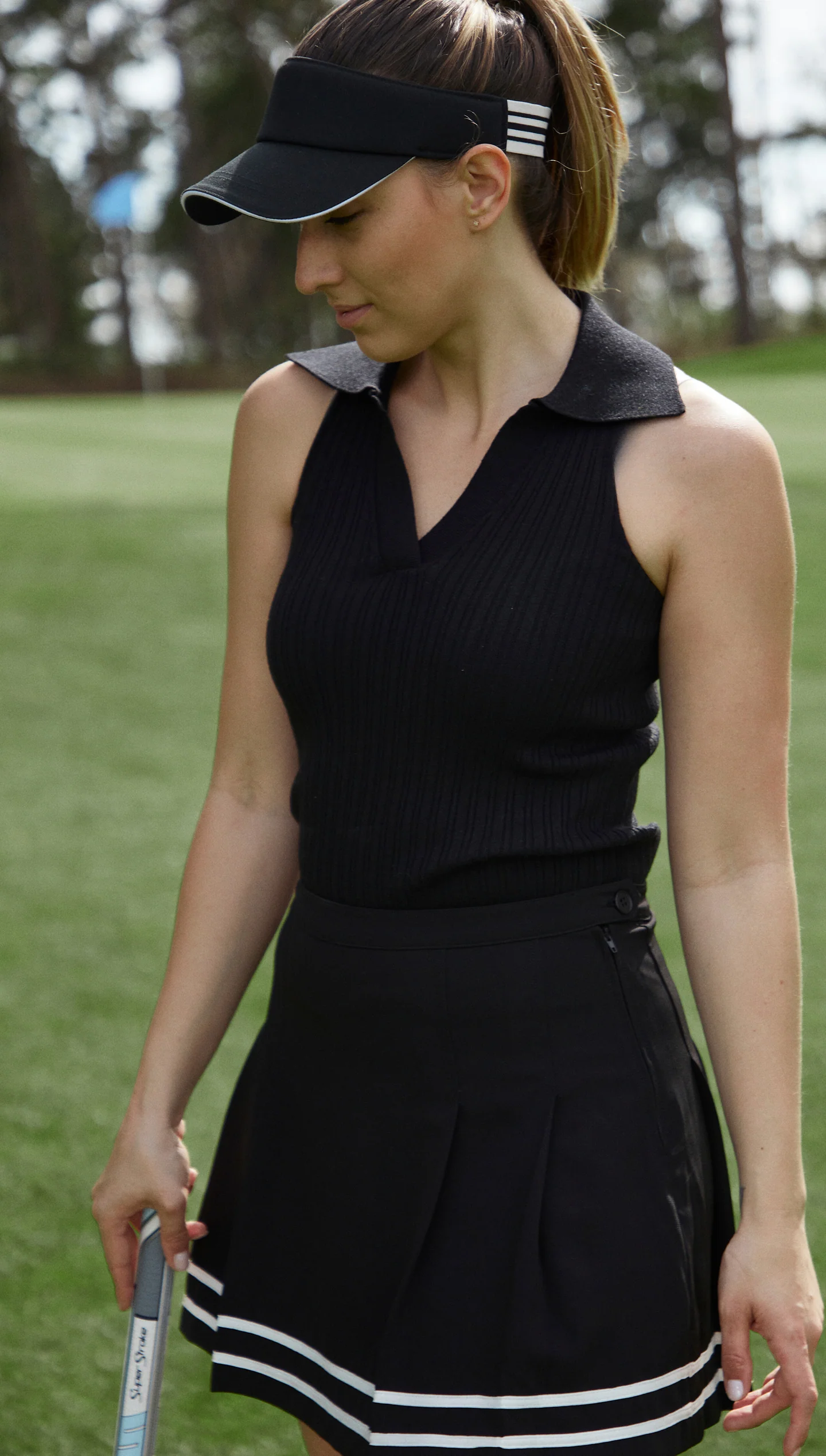 Victoria Paulsen Heath Polo - Black