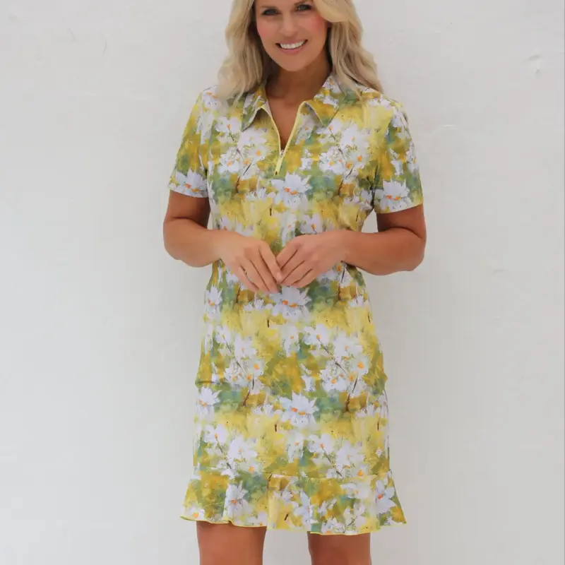 Famara Frill Golf dress