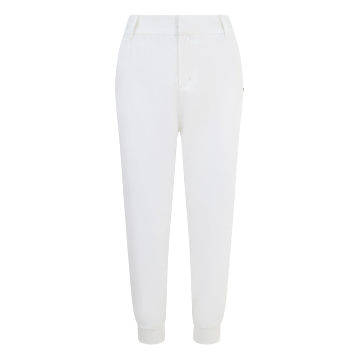 Csara Cuffed Trouser - White