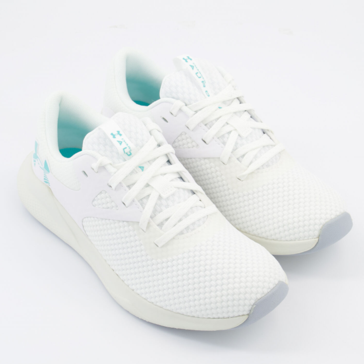 Under Armour White Charged Aurora 2 Trainers