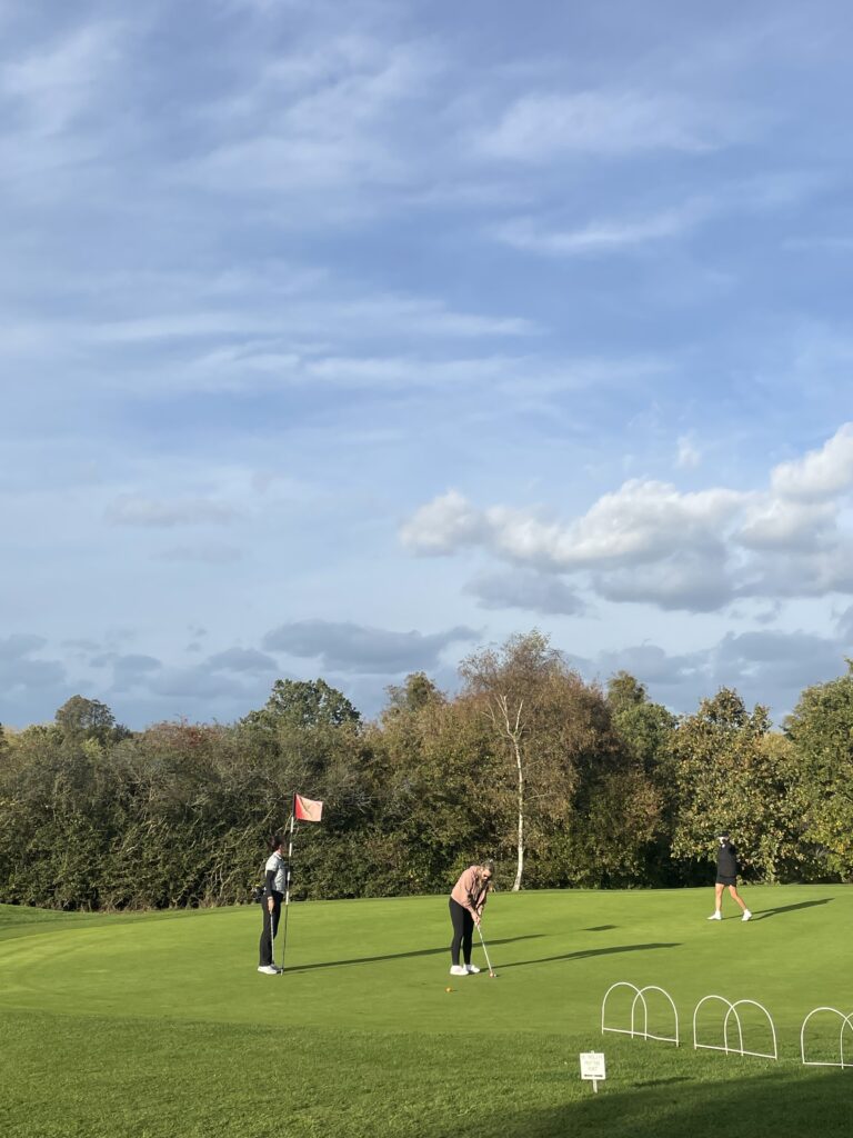 womens golf 16th hole