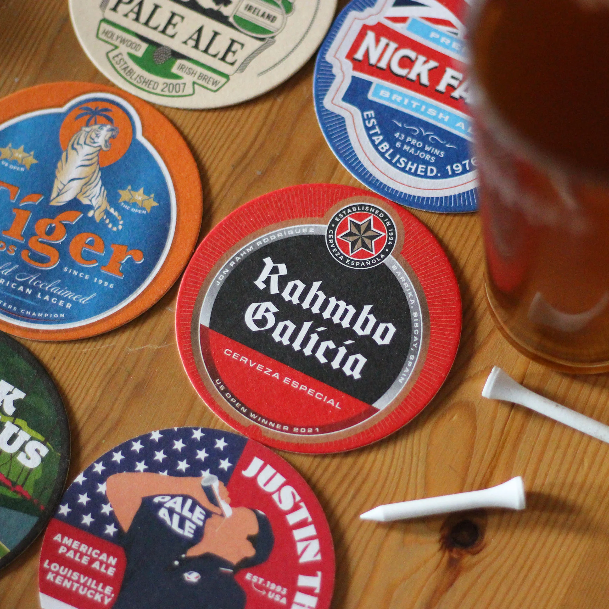 Boot & Ball | Golf Beer Mats - Image 3