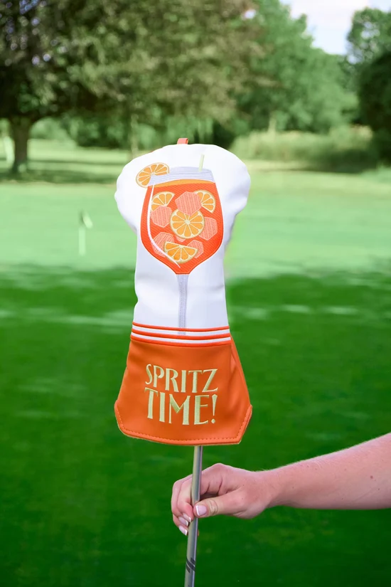 Golf Driver Headcover | Aperol Spritz |  'Spritz Time'
