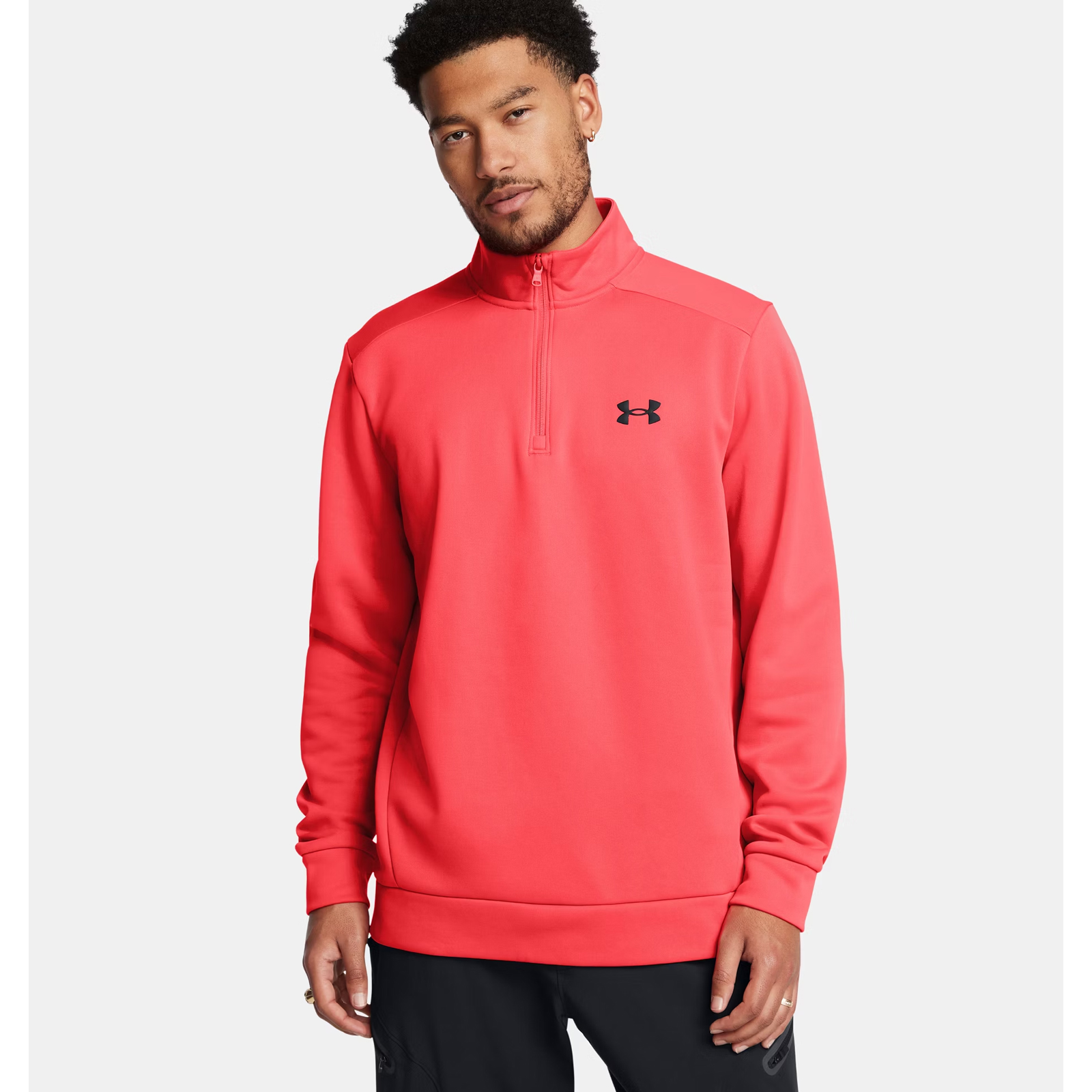 Under Armour | Mens 1/4 Zip Fleece | Racer Red